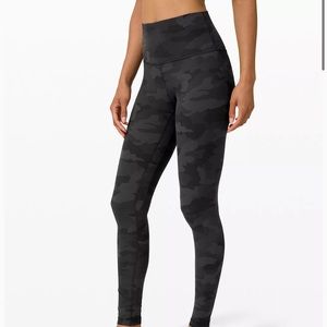 LuluLemon Align Camo Leggings Size 4 (25 inch)